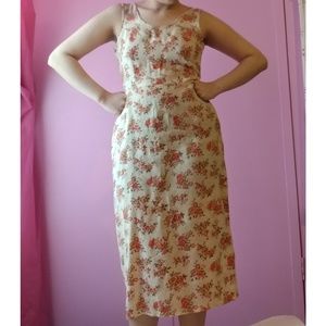 Vintage Easy Living Floral Dress